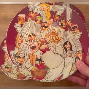 4 Disney EPCOT International Food & Wine Festival 8”plates. Thailand